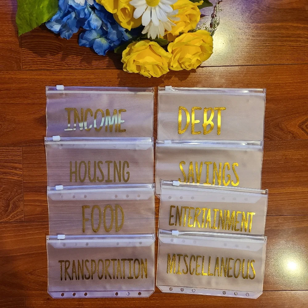 Black/Gold My Budget Binder Set